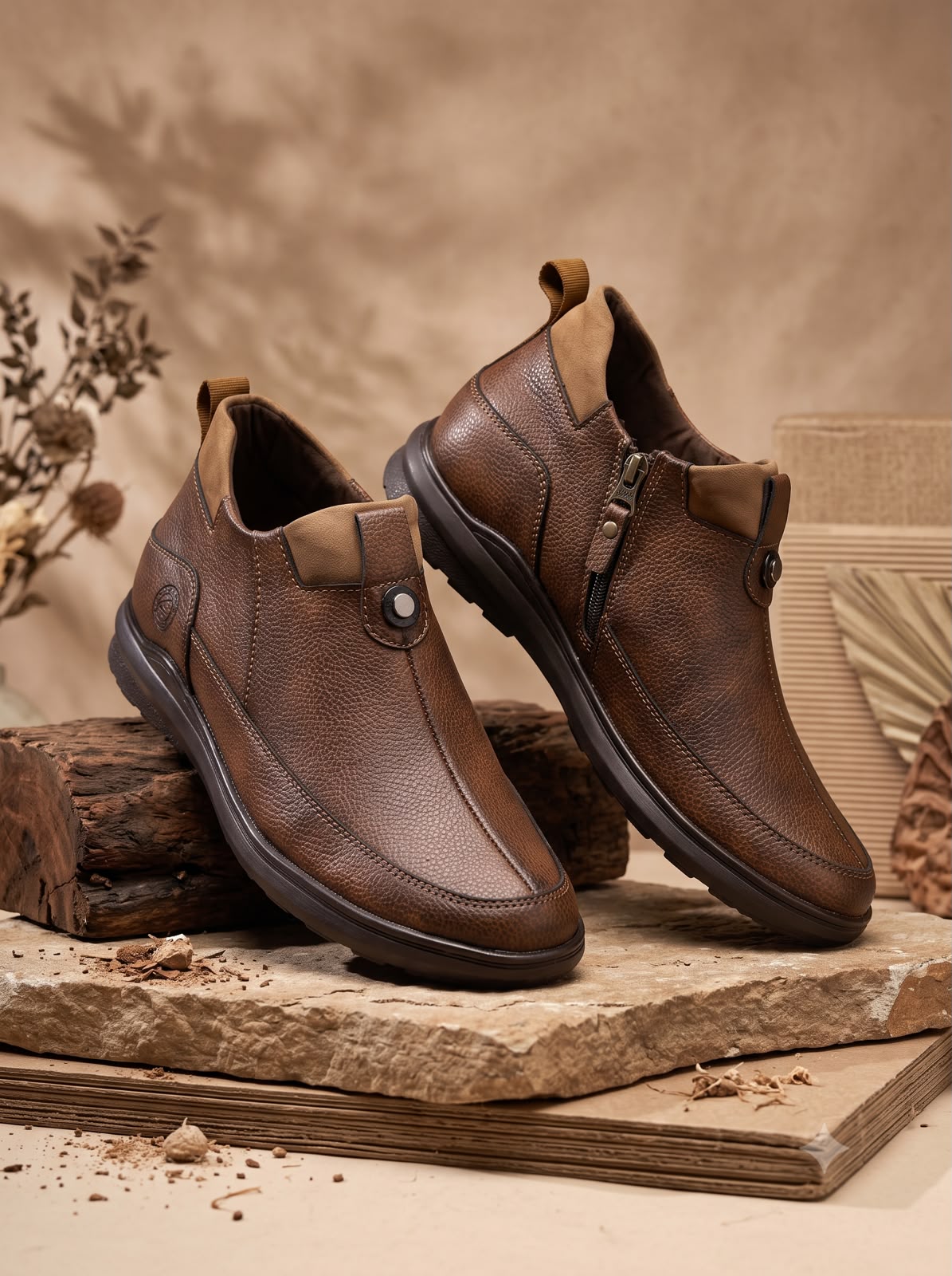 Textured Casual Men Shoes