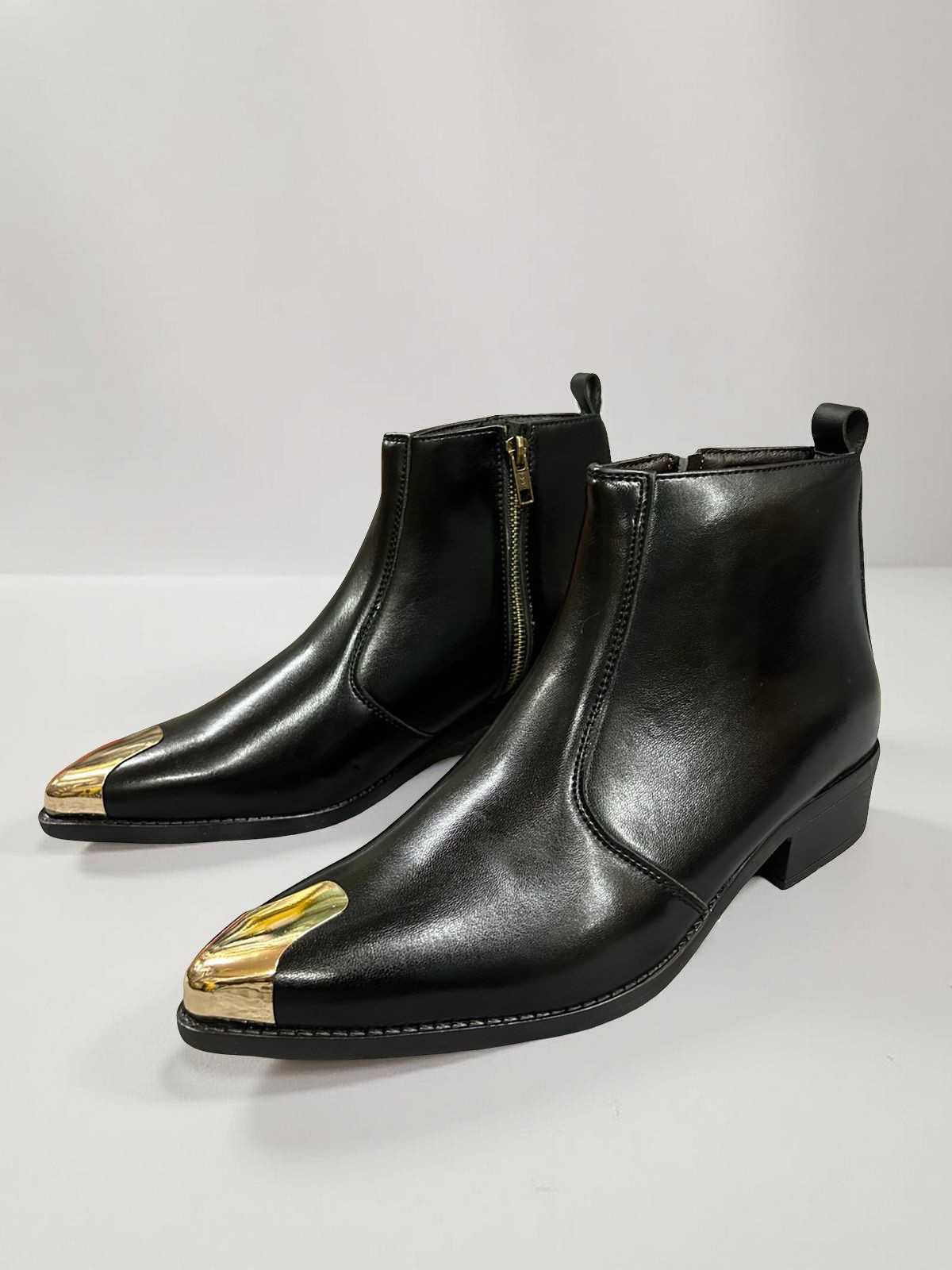 STEEL TOW SIDE CHAIN LONG SHOES